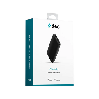  Внешний аккумулятор TTEC 2BB204S ChargeUp 10000mAh Powerbank (12 in Display Box) Black 