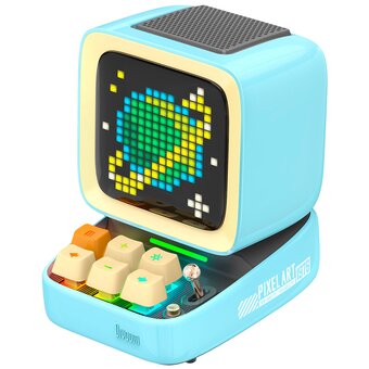  Портативная колонка Divoom Ditoo Pro голубая 