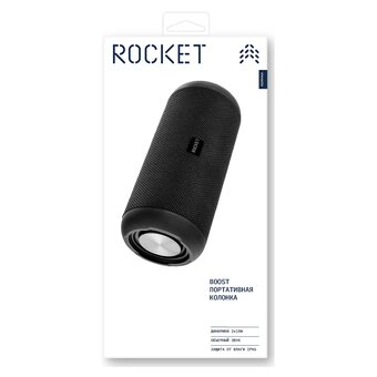  Колонка портативная ROCKET Boost RTW502BL01BS-BD 20Вт Bluetooth 