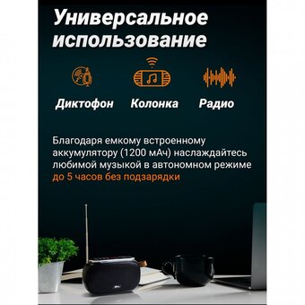  Радиоприемник RITMIX RPR-008 Black 