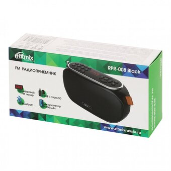 Радиоприемник RITMIX RPR-008 Black 
