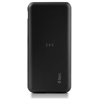  Аккумулятор внешний TTEC PowerSlim Pro W 10000mAh (2BB179S) black 
