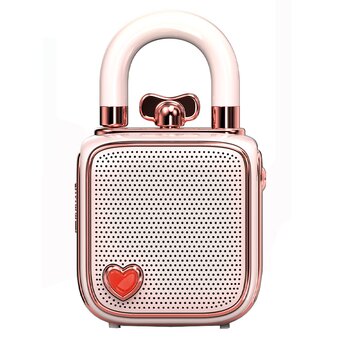  Портативная колонка Divoom LoveLock розовая 
