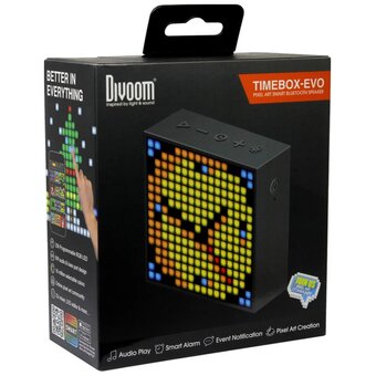  Портативная колонка Divoom Timebox-Evo, чёрный 