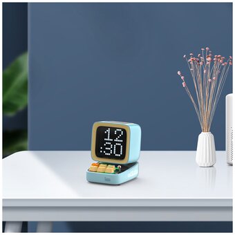  Портативная колонка Divoom Ditoo Pro голубая 