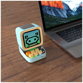  Портативная колонка Divoom Ditoo Pro голубая 