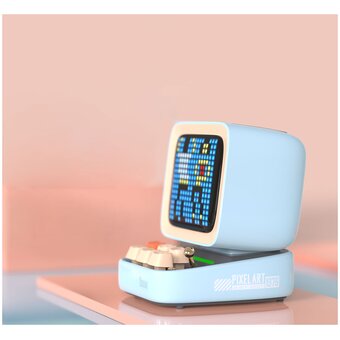  Портативная колонка Divoom Ditoo Pro голубая 