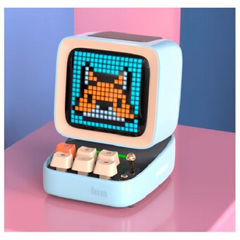  Портативная колонка Divoom Ditoo Pro голубая 