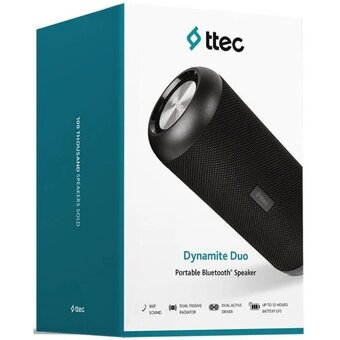  Портативная колонка TTEC Dynamite Duo 2BH06S BT Speaker Black 