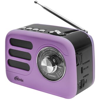  Радиоприемник RITMIX RPR-033 Lavender 