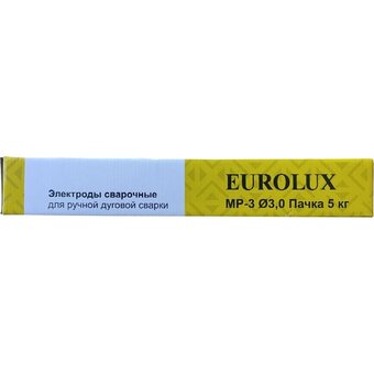  Электрод Eurolux МР-3 Ф3,0 900/71/6/93 Пачка 5кг 