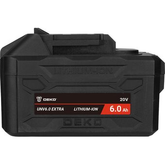  АКБ Deko UNV6.0 Extra (063-4498) 20В 6Ач Li-Ion 