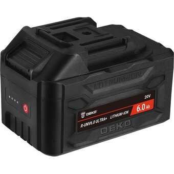  АКБ DEKO R-UNV6.0 Ultra+ (083-1019) Li-ion, 20В, 6.0А*ч 