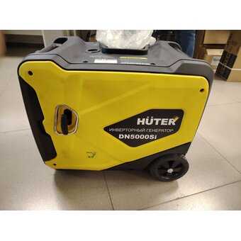  УЦ Генератор Huter DN5000Si (64/10/9) (плохая упаковка, б/у, нет документации, восстановление проводки) 