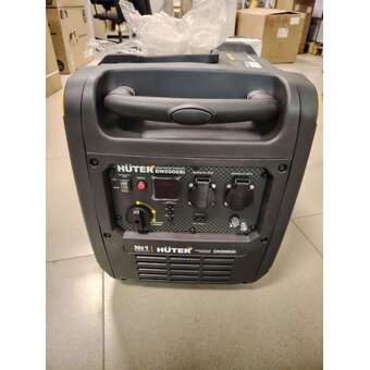  УЦ Генератор Huter DN5000Si (64/10/9) (плохая упаковка, б/у, нет документации, восстановление проводки) 