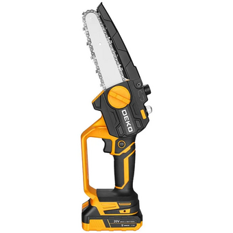 Пила цепная DEKO DKCHS 20-6 Pro (083-2011), 4" и 6", 20В, 2x2.2Ач, 2 шины и 2 цепи 