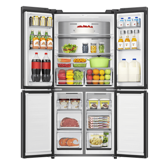  Холодильник Hisense RQ5P470SAF1 черный 