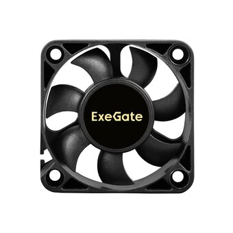  Вентилятор ExeGate ExtraSilent ES05010S3P (EX297018RUS) 12В DC (50x50x10 мм, Sleeve bearing (подшипник скольжения), 3pin, 5000RPM, 28dBA) 