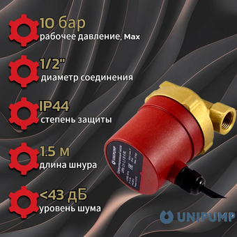  Циркуляционный насос Unipump UPH 15-1.5 B II BL 