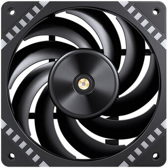  Вентилятор JONSBO HF2-120B 120х120х25мм (PWM, ARGB LED, 800-2200об/мин, черный) Retail 