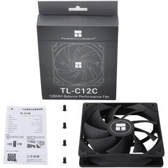  Вентилятор Thermalright TL-C12C (TRTLC12C) / 120mm PWM 