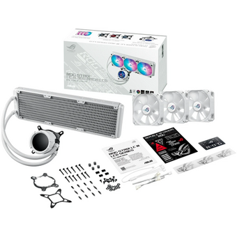 СВО ASUS Rog Strix LC III 360 ARGB LCD WHT 90RC00W2-M0UAY0 