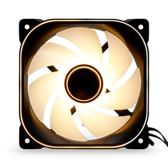  Кулер HSPD FNW010 ARGB (FNW010-120BK-ARGB) 120mm black fan for F510 series 