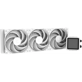  СВО Zalman Alpha2 DS A36 White 360mm, ARGB, LCD Display, white 