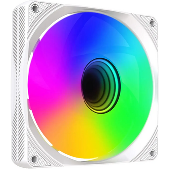  Вентилятор Bloody BD-CF120ARGB1 ARGB (BD-CF120ARGB1-WH) 120х120x25 белый 4-pin 26дБ (упак. 1шт) Ret 