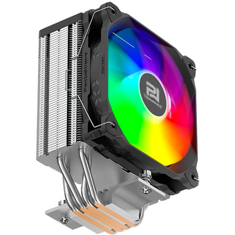  Кулер PentaWave PC-Z04E SRB ARGB V2 LGA115X/1200/1700/1851/AM4/AM5 (TDP 220W, 1*120mm ARGB PWM Fan, 4 тепловые трубки 6мм, 600-1950RPM) 