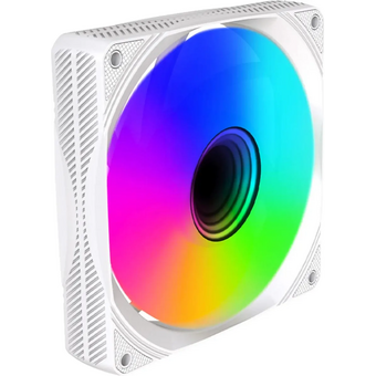  Вентилятор Bloody BD-CF120ARGB1 ARGB (BD-CF120ARGB1-WH) 120х120x25 белый 4-pin 26дБ (упак. 1шт) Ret 