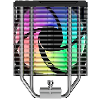  Кулер PentaWave PC-Z04E SRB ARGB V2 LGA115X/1200/1700/1851/AM4/AM5 (TDP 220W, 1*120mm ARGB PWM Fan, 4 тепловые трубки 6мм, 600-1950RPM) 