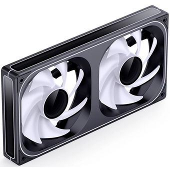  Вентилятор JONSBO ZB-240BR (2 in 1) 120х120х28мм Reverse (PWM, ARGB LED, 700-2400об/мин, черный) Retail 