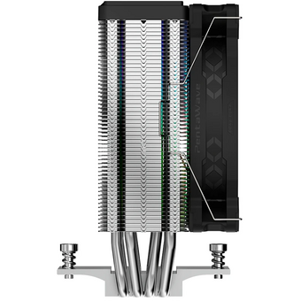  Кулер PentaWave PC-Z04E SRB ARGB V2 LGA115X/1200/1700/1851/AM4/AM5 (TDP 220W, 1*120mm ARGB PWM Fan, 4 тепловые трубки 6мм, 600-1950RPM) 