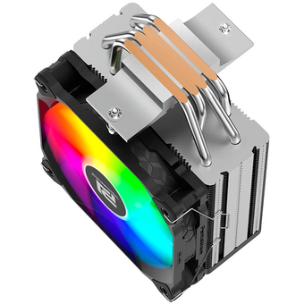  Кулер PentaWave PC-Z04E SRB ARGB V2 LGA115X/1200/1700/1851/AM4/AM5 (TDP 220W, 1*120mm ARGB PWM Fan, 4 тепловые трубки 6мм, 600-1950RPM) 