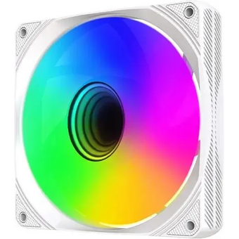  Вентилятор Bloody BD-CF120ARGB1 ARGB (BD-CF120ARGB1-WH) 120х120x25 белый 4-pin 26дБ (упак. 1шт) Ret 