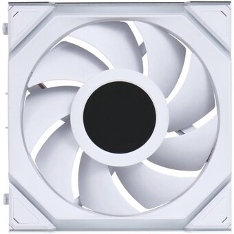  Комплект вентиляторов (3шт.) Lian Li UNI Fan SL Wireless LCD 120 (G99.12SLLCD1W3W.R0)/12SLLCD1W3W White/120x124,5x28мм (1.6” LCD,PWM,ARGB,1900 об/мин) 