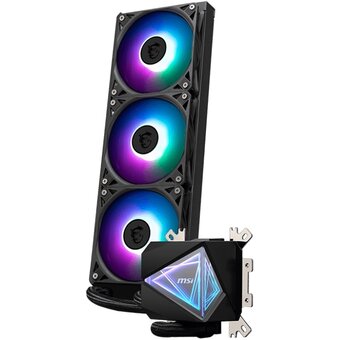  СВО MSI Mag CoreLiquid I360 (306-7ZW8A24-C24 / 306-7ZW8A11-C24) 3x ARGB Gen2 Fan, ARGB Gen2 Block, Color Box 