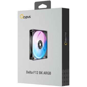  Вентилятор Ocypus Delta F12 BK ARGB (Delta-F12-BK1AM00X-GL) 