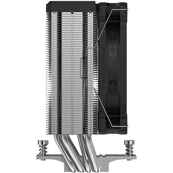  Кулер PentaWave PC-Z04C SRB LGA115X/1200/1700/1851/AM4/AM5 (TDP 220W, 1*120mm PWM Fan, 4 тепловые трубки 6мм, 600-1950RPM, 12-32,6dBa) 