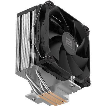  Кулер PentaWave PC-Z04C SRB LGA115X/1200/1700/1851/AM4/AM5 (TDP 220W, 1*120mm PWM Fan, 4 тепловые трубки 6мм, 600-1950RPM, 12-32,6dBa) 