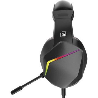  Наушники с микрофоном OKLICK HS-L335G черный 