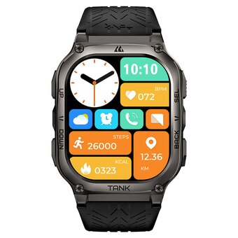  Smart-часы Kospet Tank M3 (KOS-M3-S) серебристый 