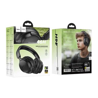  Наушники полноразмерные HOCO W53 Tone BT headphones (черный) 