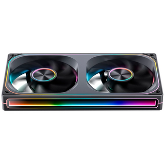  Вентилятор JONSBO ZA-240BR (2 in 1) 120х120х28мм Reverse (PWM, ARGB LED, 700-2400об/мин, черный) Retail 