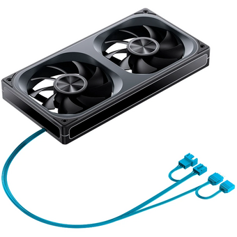  Вентилятор JONSBO ZA-240BR (2 in 1) 120х120х28мм Reverse (PWM, ARGB LED, 700-2400об/мин, черный) Retail 