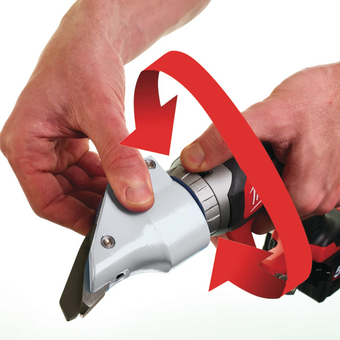  Ножницы по металлу аккумуляторные Milwaukee M18 BMS12-0 (4933447925) 