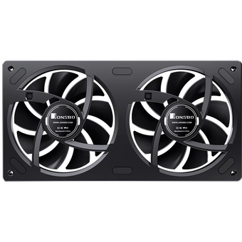  Вентилятор JONSBO ZA-240BR (2 in 1) 120х120х28мм Reverse (PWM, ARGB LED, 700-2400об/мин, черный) Retail 