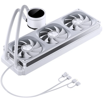  СВО JONSBO TH-360 White LGA 1700/1200/115X/AM5/AM4 (TDP 300W, ARGB Fan and Pump, PWM, Triple Fan 120mm, белый) Ret 