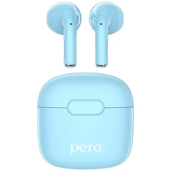  Наушники PERO TWS05 Colorful (PTWS05LB) Light Blue 